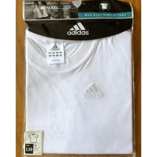 アディダス(adidas)のアディダス キッズ コットン ワンポイント Tシャツ  130センチ (Tシャツ/カットソー)