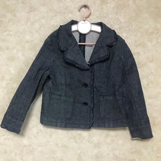 ムージョンジョン(mou jon jon)のmoujonjon  デニムジャケット  size125(ジャケット/上着)