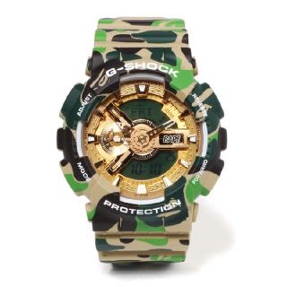 アベイシングエイプ(A BATHING APE)のA BATHING APE® X G-SHOCK GA-110(腕時計(デジタル))