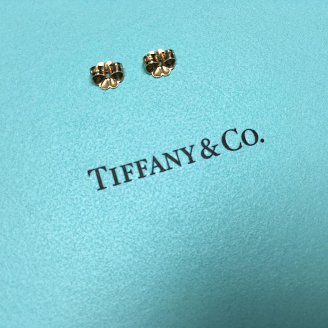 Tiffany & Co. - ティファニー K18イエローゴールド スタッドピアス