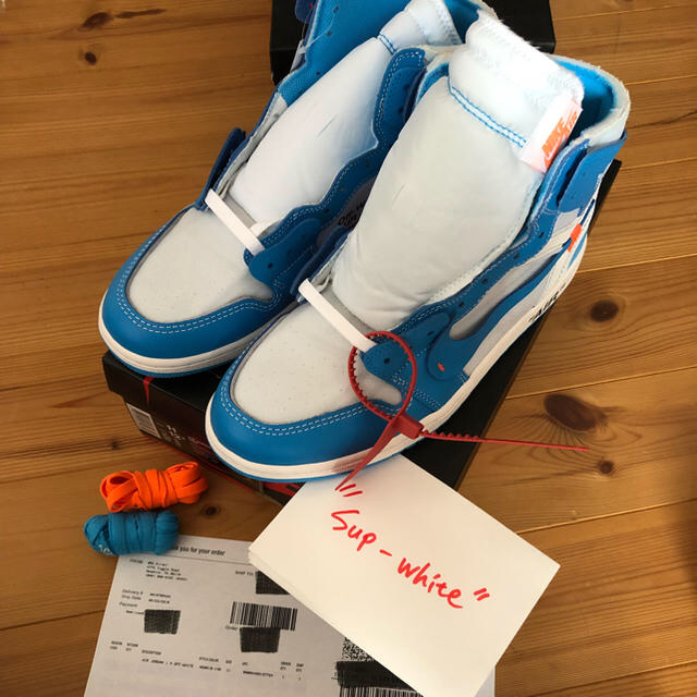 OFF-WHITE(オフホワイト)の新品 AIR JORDAN1×OFF-WHITE NRG US11(29㎝) メンズの靴/シューズ(スニーカー)の商品写真