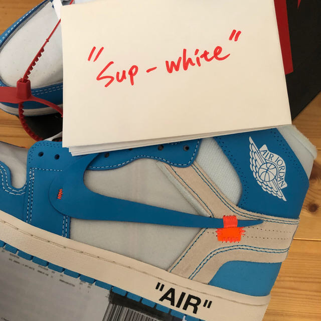 OFF-WHITE(オフホワイト)の新品 AIR JORDAN1×OFF-WHITE NRG US11(29㎝) メンズの靴/シューズ(スニーカー)の商品写真