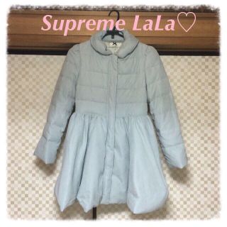 シュープリームララ(Supreme.La.La.)の中田えりなちゃん♡ドレスダウンコート(ダウンジャケット)