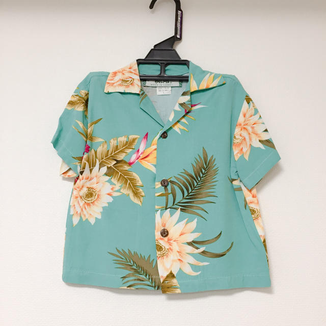 シャイニングゴールデン Two Palms ボーイズ キッズ アロハシャツ 90cm TWO PALRMS アロハシャツ(キッズ向けサイズ130)