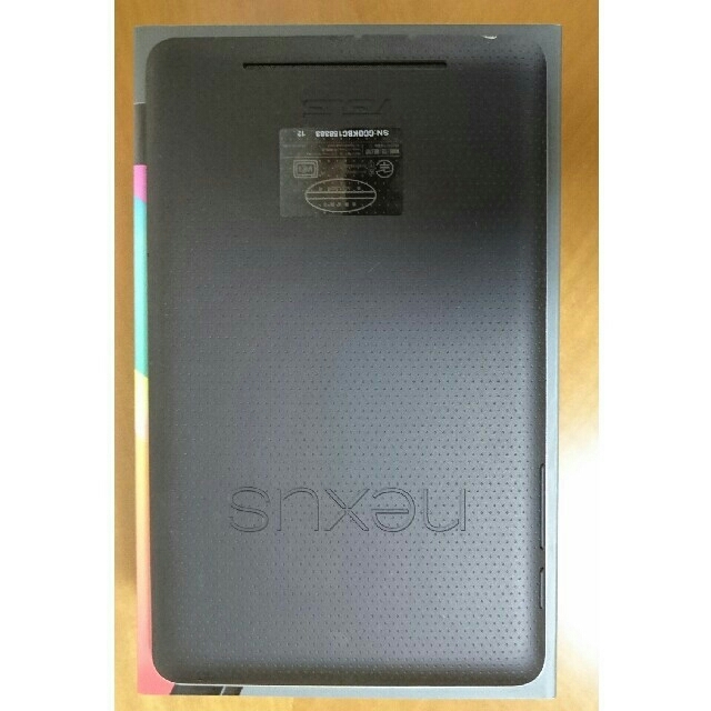 NEXUS7(ネクサス7)のNEXUS7 2012 Wifi 32G スマホ/家電/カメラのPC/タブレット(タブレット)の商品写真