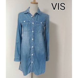 ヴィス(ViS)の♡marry♡様専用　お勧め！VIS デニムロングシャツ　綺麗です(シャツ/ブラウス(長袖/七分))