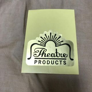 シアタープロダクツ(THEATRE PRODUCTS)のTHEATRE PRODUCTS  ステッカー 二枚セット シアタープロダクツ(その他)