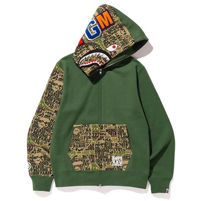 BAPE XXV パーカー XL