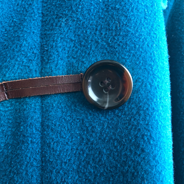 kuskus(クスクス)のダッフルコート ブルー レディースのジャケット/アウター(ダッフルコート)の商品写真