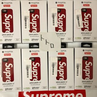 シュプリーム(Supreme)のSupreme mophie iphone7/8 Juice Pack Air(iPhoneケース)