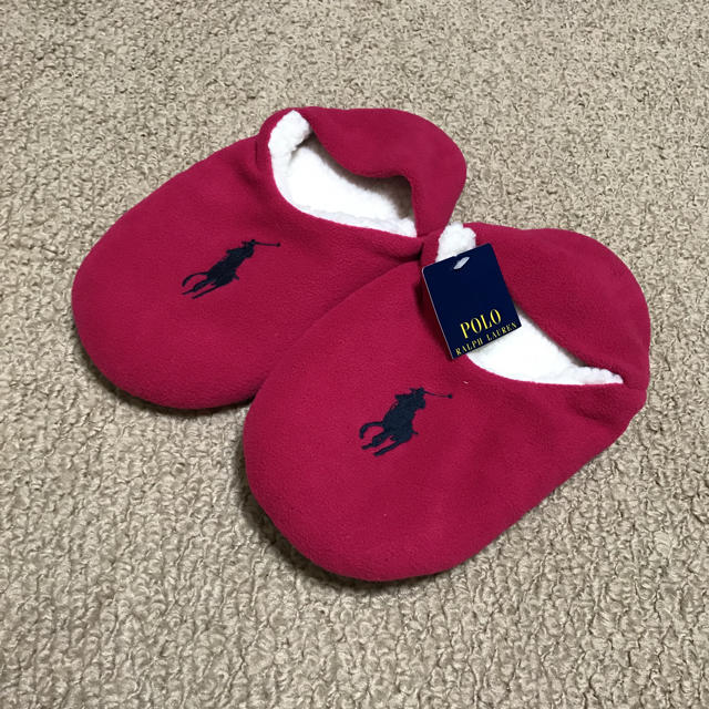 POLO RALPH LAUREN(ポロラルフローレン)のPOLO ルームシューズ インテリア/住まい/日用品のインテリア小物(スリッパ/ルームシューズ)の商品写真