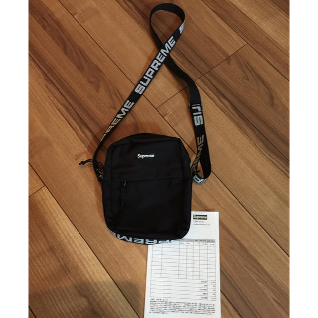 18ss supreme Shoulder Bag Black 公式オンラインバッグ