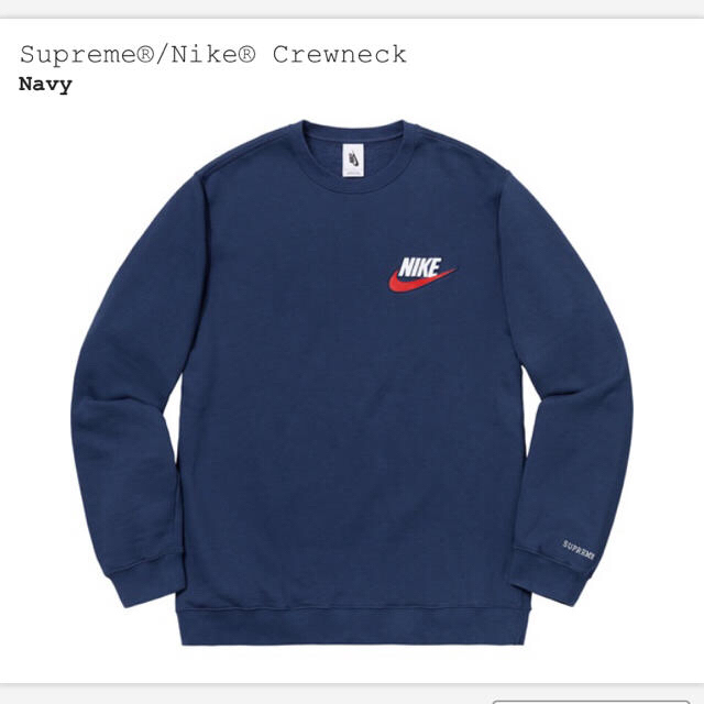 Supreme(シュプリーム)の【新品】 Supreme NIKE Crewneck メンズのトップス(スウェット)の商品写真