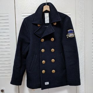 WTAPS ダブルタップス　Pコート　メルトンコート　09AW ブラック