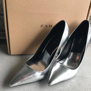 ザラ(ZARA)のZARA ヒール ポインテッドトゥパンプス (ハイヒール/パンプス)