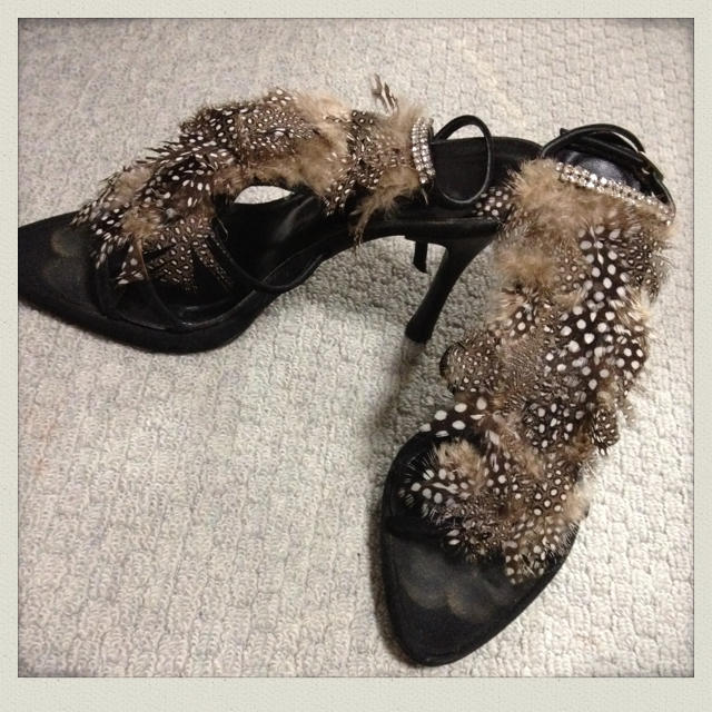 POOL SIDE(プールサイド)のPOOL SIDE♡フェザーサンダル レディースの靴/シューズ(サンダル)の商品写真