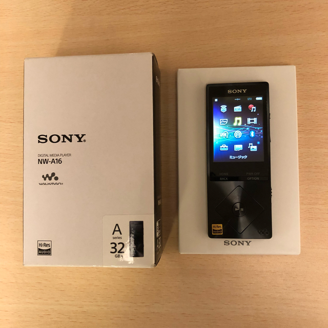 ソニー ウォークマン NWA-16 32GB ブラック ハイレゾ