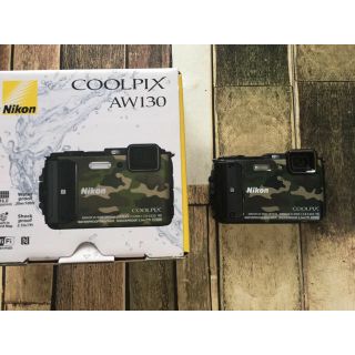 ニコン(Nikon)の値下げ中！【美品】Nikon COOLPIX AW130(コンパクトデジタルカメラ)