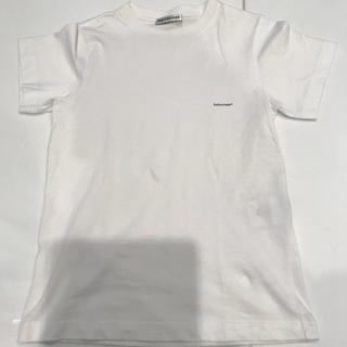 バレンシアガ(Balenciaga)の美品 バレンシアガ Logo printed fitted tee XS(Tシャツ(半袖/袖なし))