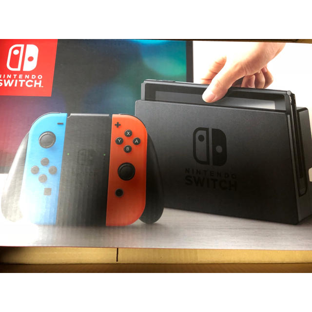 新モデル Nintendo Switch ネオンブルー/ ネオンレッド