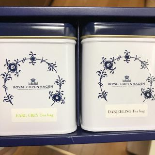 ロイヤルコペンハーゲン(ROYAL COPENHAGEN)のロイヤルコペンハーゲン♡紅茶葉2缶(茶)