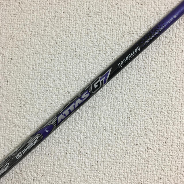 Srixon(スリクソン)のアッタス G7 シャフト スリクソン Zシリーズ スリーブ付き スポーツ/アウトドアのゴルフ(クラブ)の商品写真