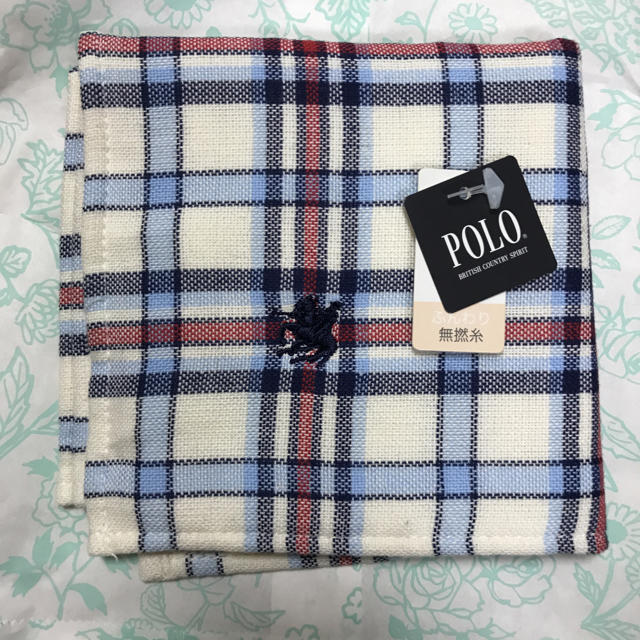 POLO RALPH LAUREN(ポロラルフローレン)のしろ様専用⭐︎新品未使用 POLO タオルハンカチ レディースのファッション小物(ハンカチ)の商品写真