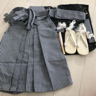 ラメラメ様専用 着画あり 七五三 男の子 袴７点セット(和服/着物)