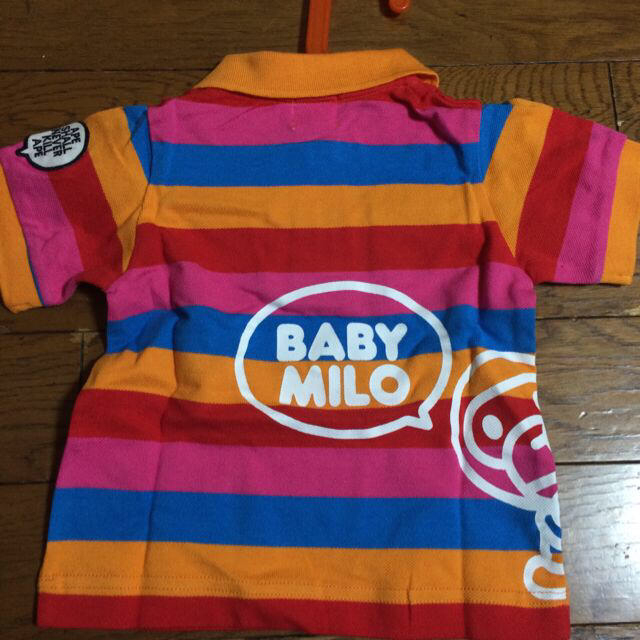 A BATHING APE(アベイシングエイプ)のAPE ポロシャツ キッズ/ベビー/マタニティのキッズ服男の子用(90cm~)(その他)の商品写真