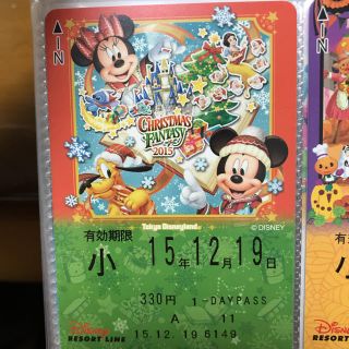 ディズニー(Disney)のディズニーリゾートライン フリーきっぷ(遊園地/テーマパーク)