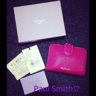 ポールスミス(Paul Smith)のPaul Smith♡牛皮二つ折り財布♡(財布)