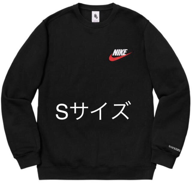 専用 S 黒 Supreme Nike Crewneck ナイキ クルーネックBlackSIZE