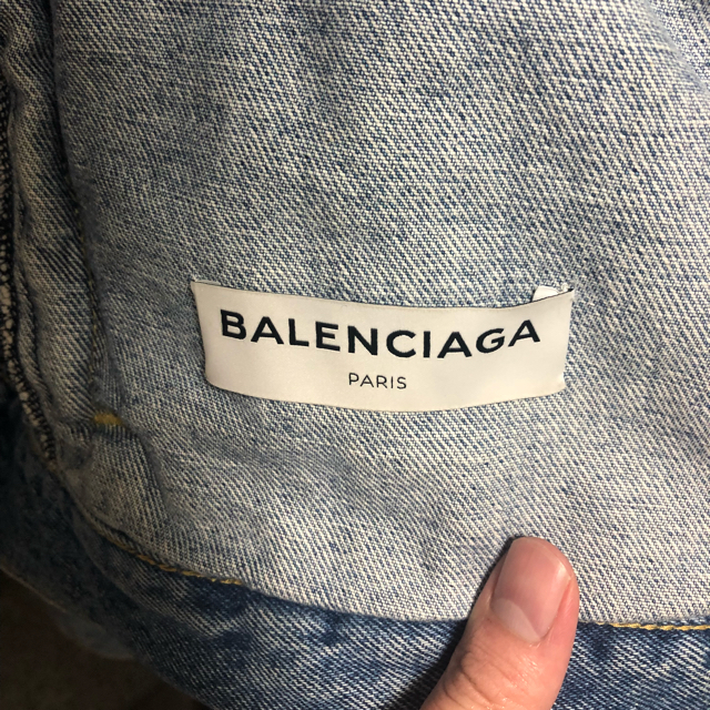 Balenciaga(バレンシアガ)のバレンシアガ デニムジャケット メンズのジャケット/アウター(Gジャン/デニムジャケット)の商品写真