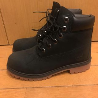 ティンバーランド(Timberland)の未使用☆ティンバーランド ブーツ 黒  22.5センチ(ブーツ)