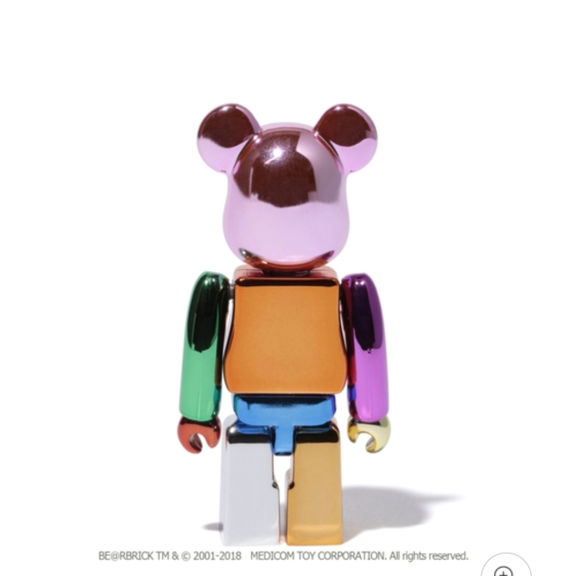 A BATHING APE(アベイシングエイプ)のMULTI COLOR FOIL BE@RBRICK BAPE XXV 100% エンタメ/ホビーのフィギュア(その他)の商品写真