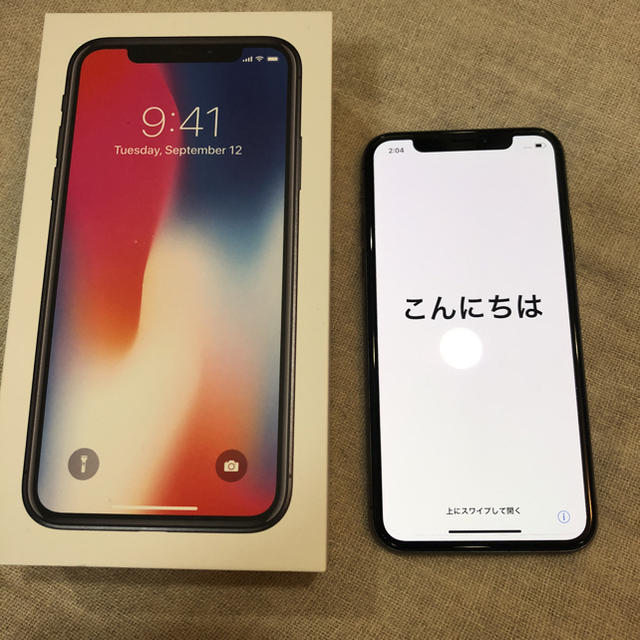 値段が激安 - iPhone iphonex used美品 SIMフリー 64GB  スマートフォン本体