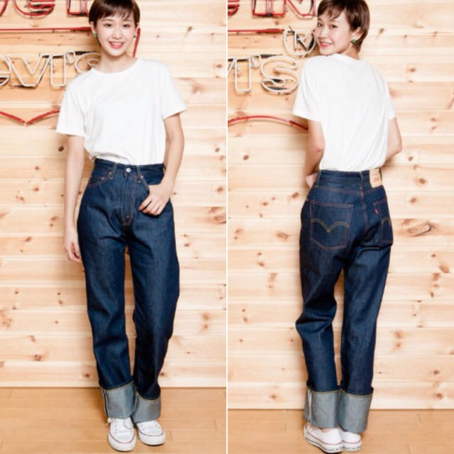 IENA(イエナ)のIENA購入品！LEVI'S リーバイス 701 セルビッチ デニム パンツ レディースのパンツ(デニム/ジーンズ)の商品写真