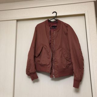 ユニクロ(UNIQLO)の＊くすみピンクMA-1＊(ブルゾン)