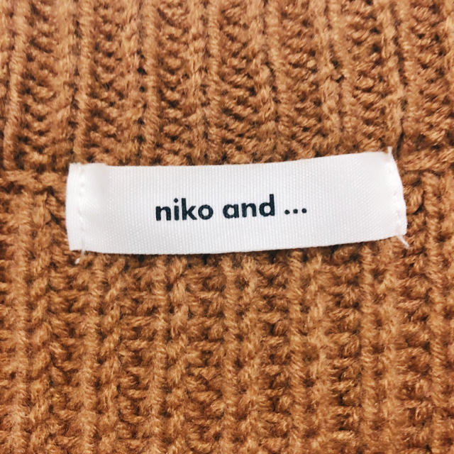 niko and...(ニコアンド)のnico and ニット ベスト レディースのトップス(ニット/セーター)の商品写真