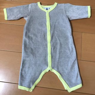 プチバトー(PETIT BATEAU)のプチバトー ベロアロンパース 60(ロンパース)