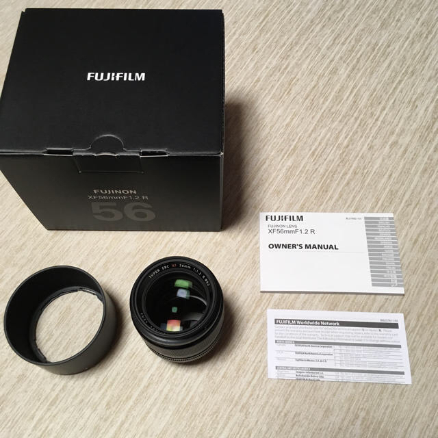 Fujifilm xf56mm F1.2 R 美品 保護フィルター付カメラ