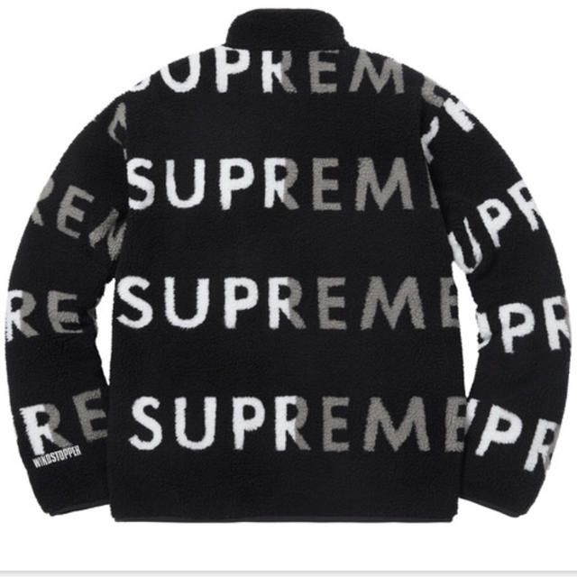 Supreme(シュプリーム)の【新品送料込】Reversible Logo Fleece Jacket メンズのジャケット/アウター(ブルゾン)の商品写真