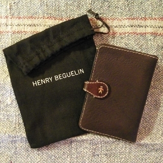 エンリーべグリン(HENRY BEGUELIN)のたえたろうさま専用！エンリーベグリン 二つ折り 財布 ブラウン(財布)