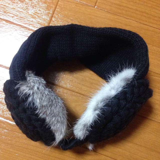 X-girl(エックスガール)のX-girl EARMUFF BAND レディースのファッション小物(イヤーマフ)の商品写真