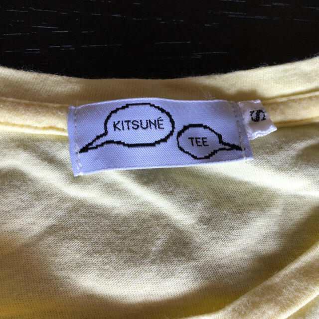 MAISON KITSUNE'(メゾンキツネ)のメゾンキツネ Kitsune tee キツネティー ロンハーマン ビームス メンズのトップス(Tシャツ/カットソー(半袖/袖なし))の商品写真