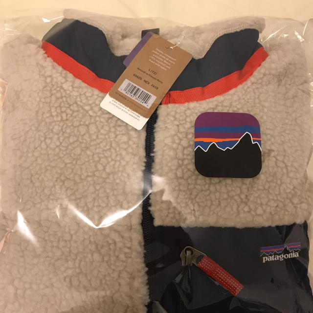 patagonia - 新品未開封 パタゴニア レトロx キッズ ジャケット NCV Ｌミニステッカー付