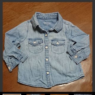 ベビーギャップ(babyGAP)のbabyGAP デニムシャツ(シャツ/カットソー)