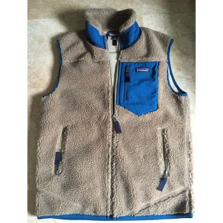 パタゴニア(patagonia)のパタゴニア/patagonia レトロX ベストフリース ブラウン×ブルー(ベスト)