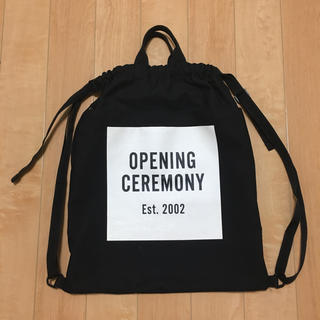 オープニングセレモニー(OPENING CEREMONY)のopening ceremony ナップザック(トートバッグ)