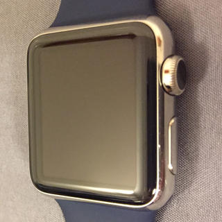 アップル(Apple)のApple Watch 初代 38mm ステンレスシルバー 本体のみ(その他)